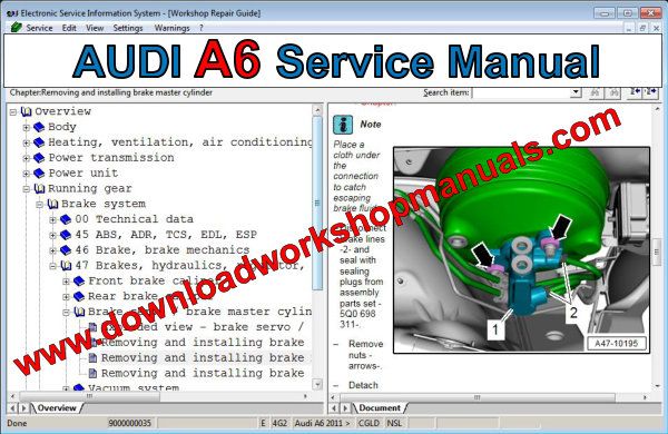 audi a4 service manual